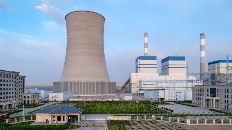 新疆準(zhǔn)東五彩灣北一電廠1號2號機組（2×660MW）工程