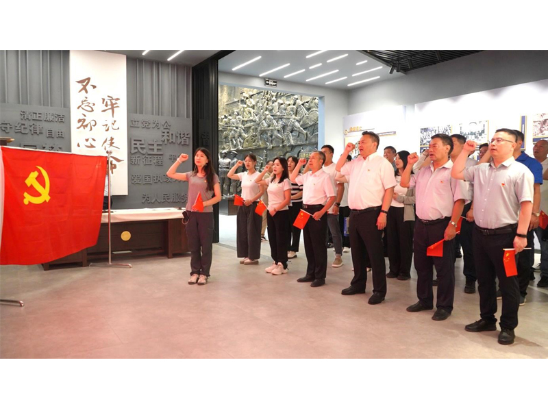 傳承紅色基因，激揚奮進力量——機關開展七一主題黨日活動